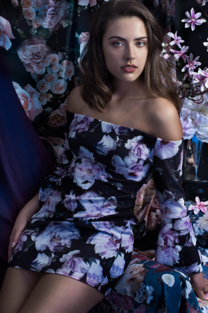 photographe paris deauville mode robe fleurs1