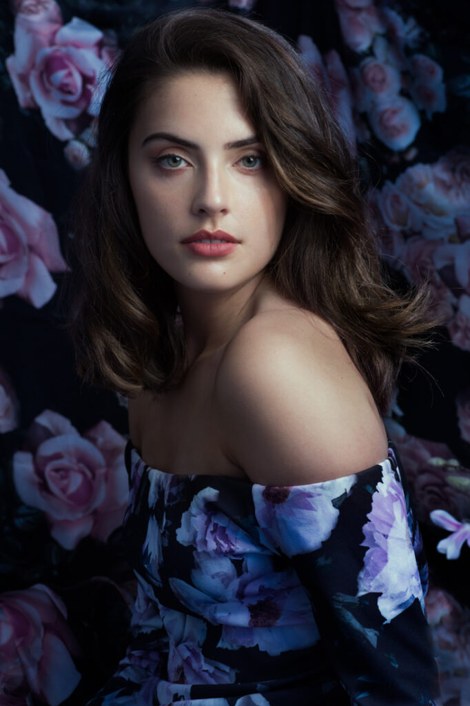 photographe paris deauville mode robe fleurs2